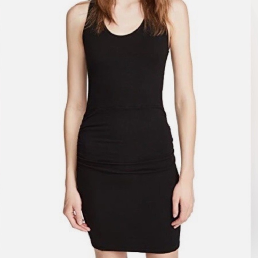 Monrow Classic Black Mini Dress